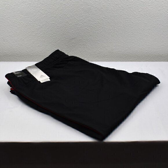 Adidas Jogger Pants New with tags Size 4X-Large Color Black and‎ Red - Picture 1 of 6